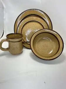 set of dishes